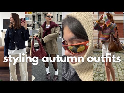 shopping my wardrobe for autumn trends