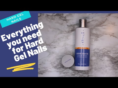 Everything you need for Hard Gel Nails |IBD | Young Nails