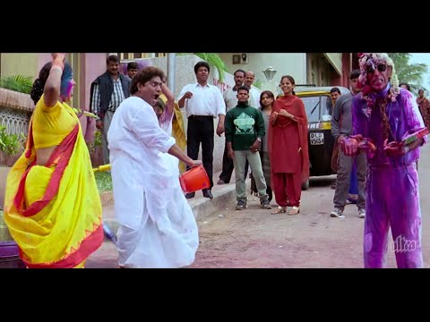 Bura Na Mano Holi Hain - Johnny Lever Comedy, Razak Khan Holi Special Scene - Anupam Kher