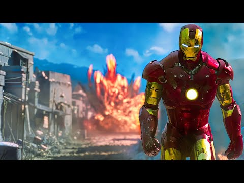 Iron Man Suit Up - Mark III Armor - Iron Man vs Terrorists Gulmira Fight - Iron Man (2008) Clip