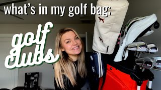 What’s in my golf bag; golf clubs