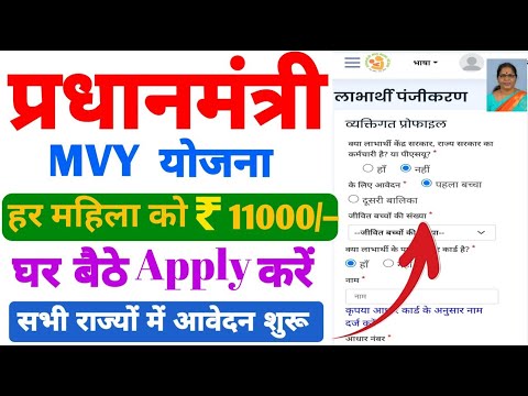 PM Matru Vandana Yojana Online Apply Kaise Karen 2024 | How to Apply for PM Matru Vandana Yojana.