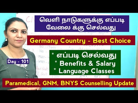 Day -101 How To Go Abroad - Germany| Benefits, Sakary, Language Classes