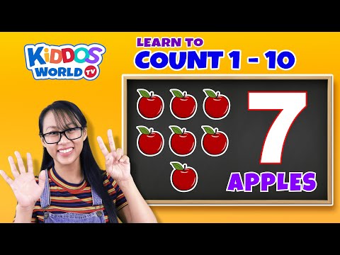 Basic Counting | Learn the Numbers 1 to 10 | Miss V Teaches the Numbers