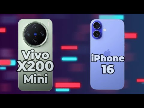 Vivo X200 mini vs iPhone 16 comparison