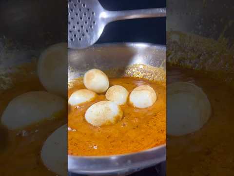 Shahi Anda Curry #shorts #food #egg #curry #shahi #streetfood #asmr #asmrkitchenfood #asmrsounds