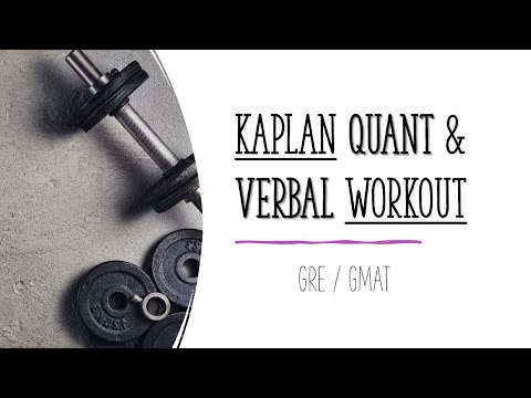 Kaplan Quant & Verbal 20 Minute Workout