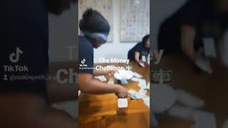 The Money Challenge #moneychallenge #moneygame  #gamenight #reels #shorts #familygames #cash #games