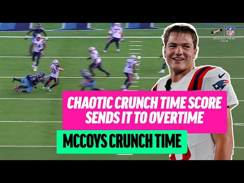 Crunch Time Drive! Patriots Send It To Overtime With TD On The FINAL PLAY! 🔥 | McCoys Crunch Time