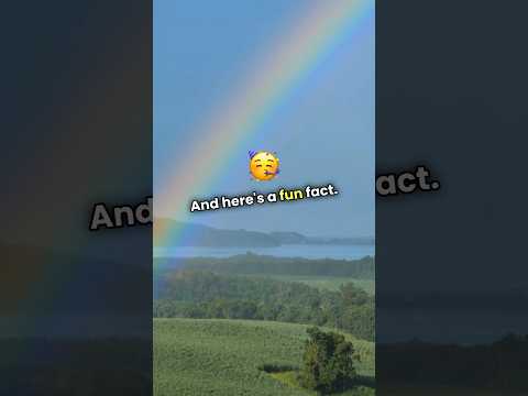 The Science Behind Stunning Rainbows! #rainbow #science #stunning #rain