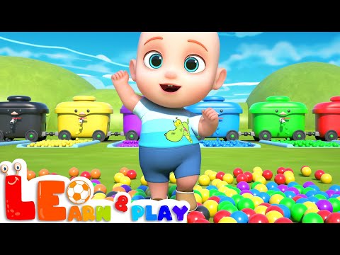 Leo Plays with Tractors and Colorful Balls | Educational Videos for Toddlers | Learn & Play with Leo