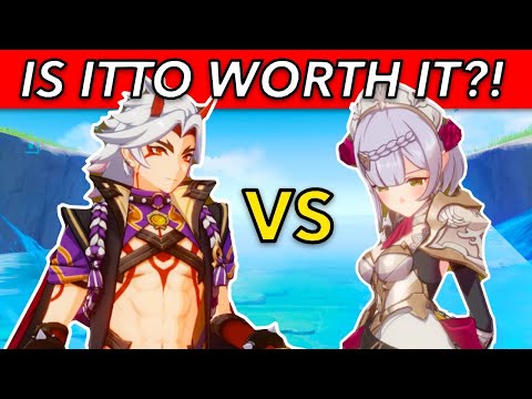 ITTO C2 vs NOELLE C6 - Side By Side DPS SHOWCASE - RaidenMiko Guide🦊