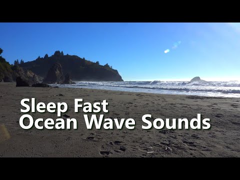 Goodbye Insomnia Within 3 Minutes with 10 Hours of Ocean Sounds and Big Waves