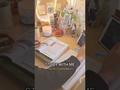 2 hour study vlog | 50/10 pomodoro study | What do u do in ur study breaks? #studybreakactivities