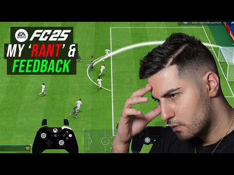 FC 25 - MY FEEDBACK FOR WHAT NEEDS TO CHANGE, LEFT STICK DRIBBLING, AI MOVEMENT,  need to be fixed!