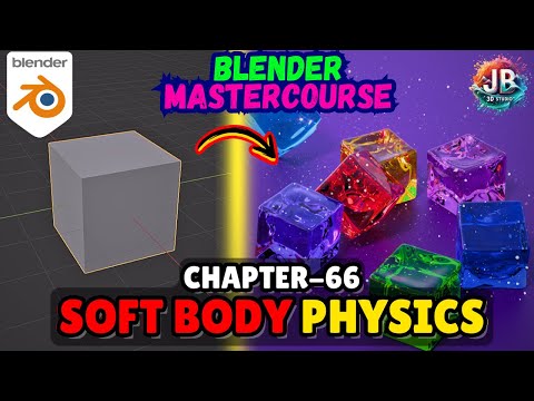 BLENDER MASTERCOURSE: Chapter-66: Soft Body Physics