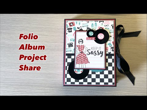 Janky Video Time 😜 Folio Album project share | Authentique | Fabulous