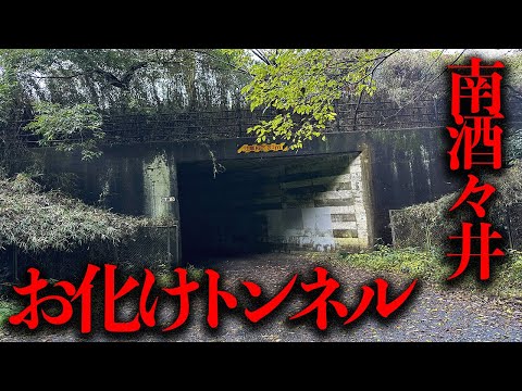 ある心霊番組でも取り上げられたという「南酒々井のお化けトンネル」を調査【都市伝説】