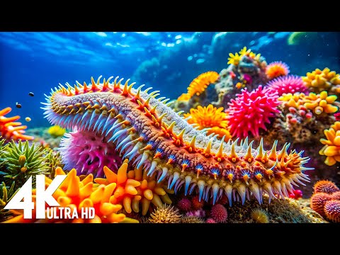 [NEW] 11HR Stunning 4K Underwater Footage-Rare & Colorful Sea Life Video, Sleep Meditation Music #11