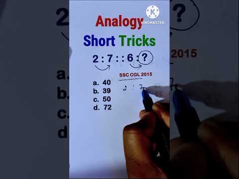 How to Solve Number Analogy Question Reasoning Short Tricks | #reasoning short tricks