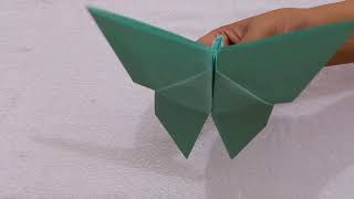 butterfly origami | paper butterfly #paper #colorsfortoddlers