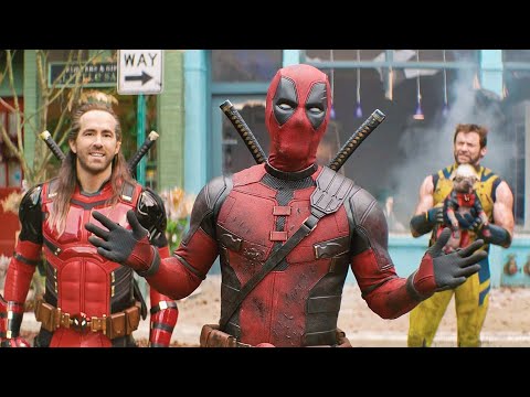 Deadpool & Wolverine Vs Deadpool Corps Fight Scene | Deadpool 3 (2024) Movie CLIP 4K