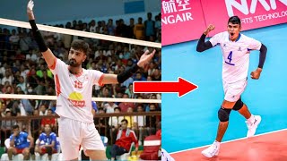 international volleyball player mazhar ali vs man bahadur shrestha