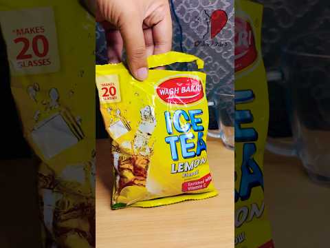 Wagh Bakri ICE TEA LEMON 🍋🍸| Price: 100/- Taste: Below Average Not Recommended #lemontea #icetea