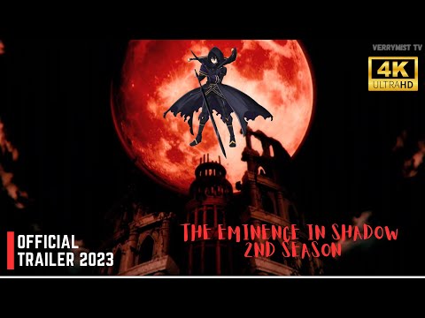 The Eminence in Shadow Season 2 Official Teaser Trailer 2024  | 4K | #cid #shadowgarden #2024