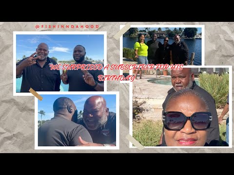 WE SURPRISED A SUBSCRIBER FOR HIS BIRTHDAY #fypyoutube #birthday #birthdaycelebration #fishing #