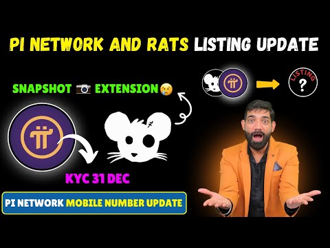 Pi Network Latest News | Pi Network Launching and KYC Update | Rats Kingdom Snapshot And Withdrawal