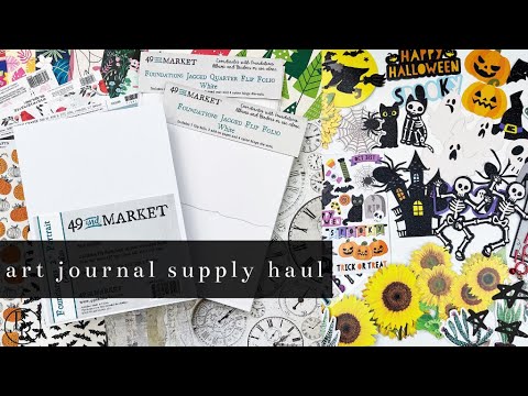 Art Journal Supply Haul | Plans by Rochelle