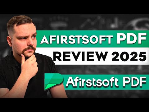 Afirstsoft PDF Review - 2025 | Is it Really Worth it? | Includes Awesome AI & OCR Features