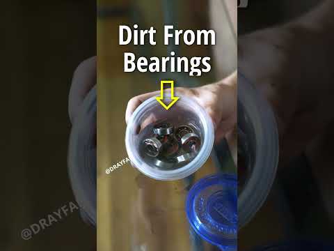 How to Clean Skateboard Bearings #skateboarding #skate #skating