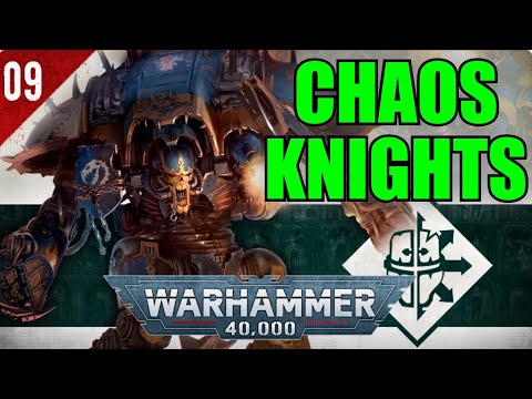 Warhammer 40k CHAOS KNIGHTS New DAMNED Detachment Grotmas Rules Review 40,000 #new40k