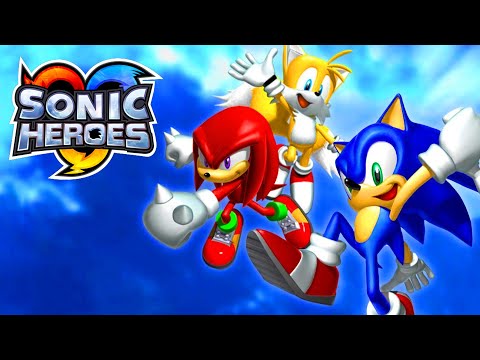 Sonic Heroes (2003) All Boss Fights + Cutscenes (4K 60FPS)