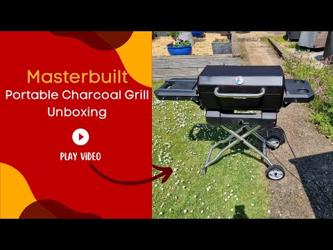 Masterbuilt Portable Charcoal Grill Unboxing