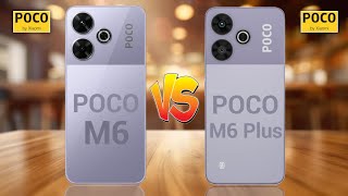 Poco M6 5G Vs Poco M6 Plus 5G