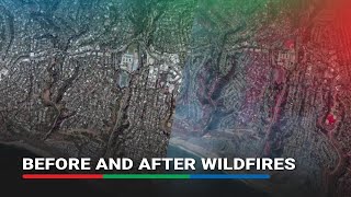 Before and after: Destruction of wildfires burning across California | ABS-CBN News