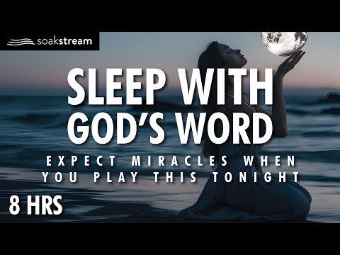 SOAK IN GOD'S PROMISES BY THE OCEAN | SLEEP WITH GOD'S WORD | 100+ Bible Verses For Sleep