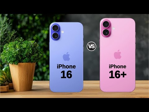 iPhone 16 vs iPhone 16 Plus || Full Comparison