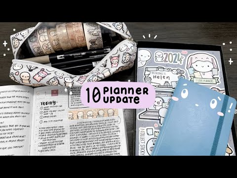 October 2023 Planner Update | Hobonichi & Bullet Journal