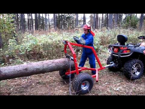 ATV LOG HAULER