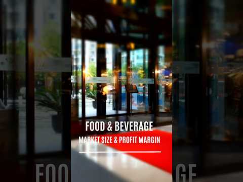 Food & Beverage Market Size and Profit Margin #India #edibleoils #tea #bread #biscuit #maggi #coffee