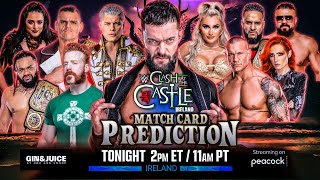 WWE Clash at the Castle 2025 Ireland - Dream Match Card Prediction | Wrestle Freakin