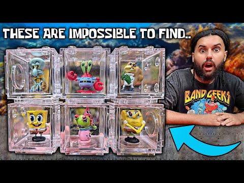 Opening RARE VINTAGE SPONGEBOB TOYS FROM JAPAN!!