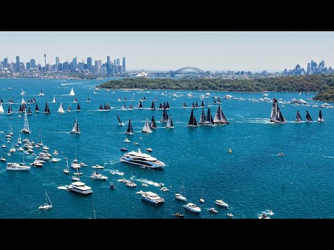 Rolex Sydney Hobart Yacht Race 2024 – Perfect conditions for race start