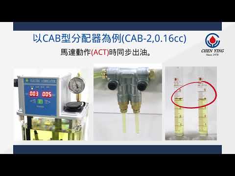 【彰化振榮 CHEN YING】CAB容積式分配器 | 潤滑油泵 | 潤滑系統 | 自動注油機 | 機床潤滑 | 機油與黃油潤滑系統 | 集中潤滑 | 注油器 | 配油器 | 潤滑油分配器 | 注油機