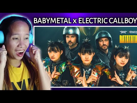 BABYMETAL x ELECTRIC CALLBOY - RATATATA ( Official Video) Reaction