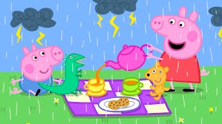 Picnic in the Thunderstorm 🐽 Peppa Pig and Friends Full Episodes